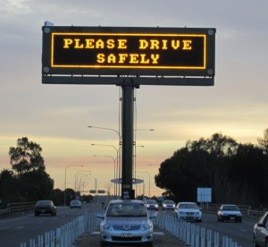 Gantry Variable Message Sign