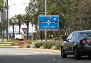 Burswood Car Parking Sign and System