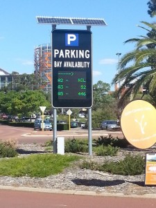 Curtin Car Parking Sign and System