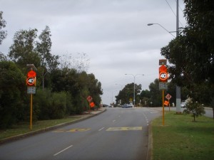 School zone signs