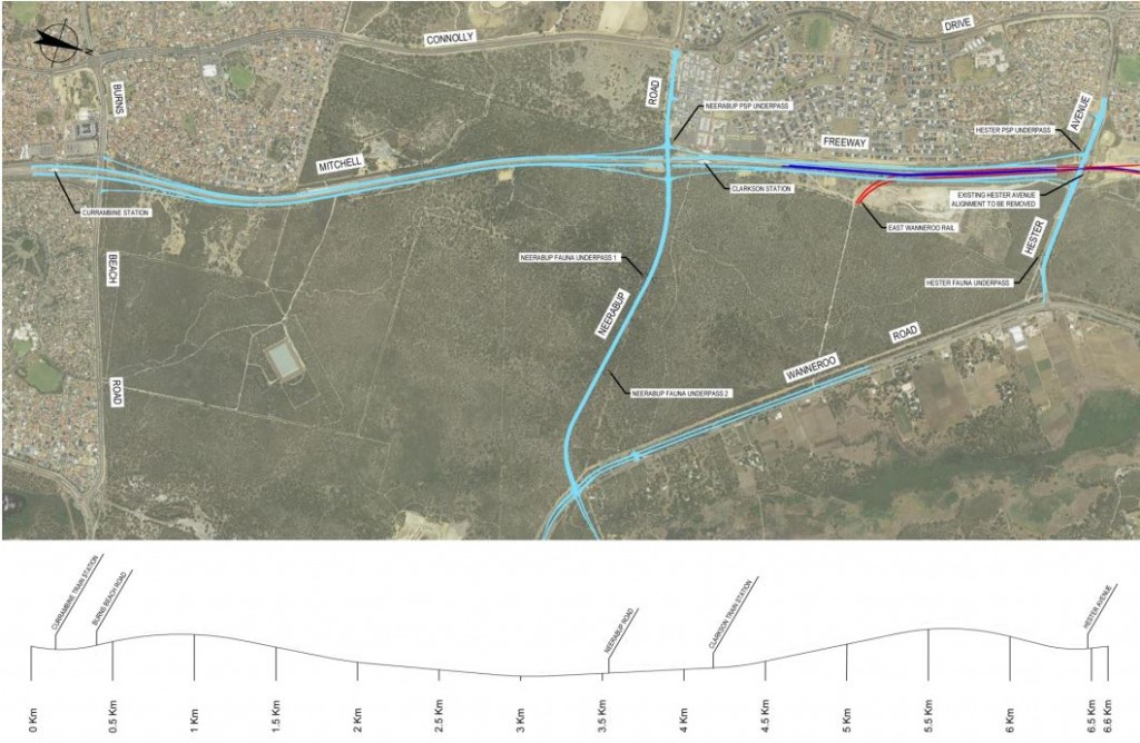 Mitchell Freeway Extension project