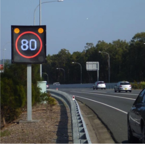 Variable Speed Limit Signs <br/>(Text & Graphics)