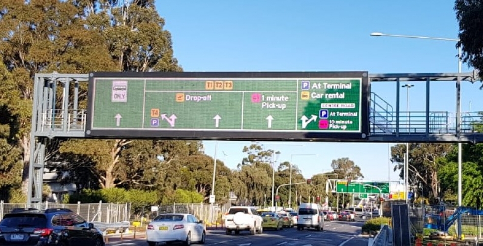 The largest full colour traffic VMS in Australia!