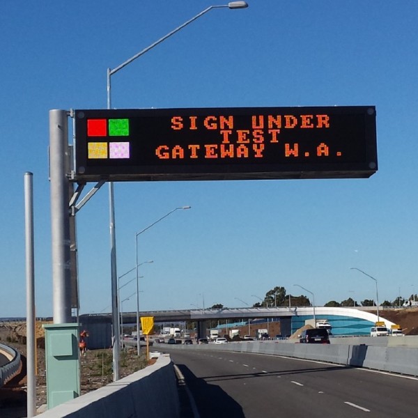 Electronic road signs advertising led displays australia