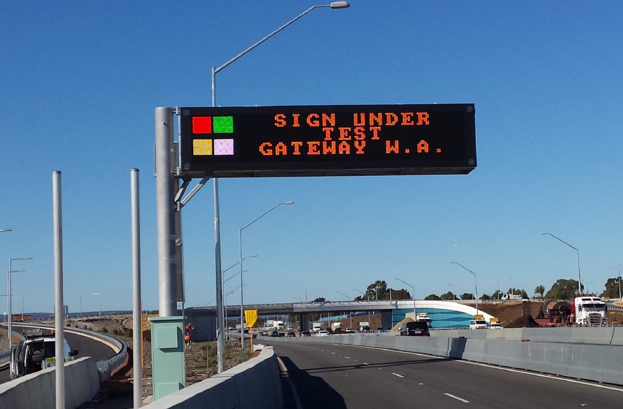 Traffic Gantry Mounted <br/> Variable Message Signs