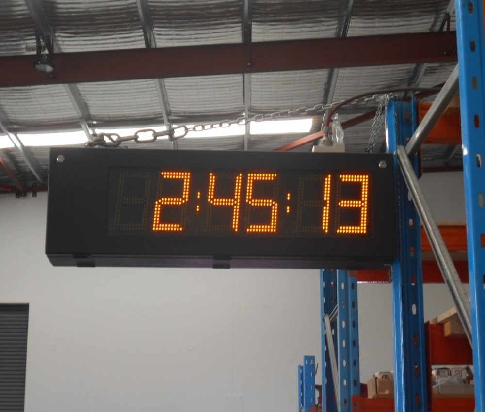 Large Digital Clock For Warehouse